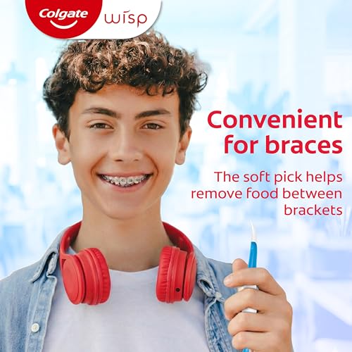 Colgate Max Fresh Wisp Disposable Mini Travel Toothbrushes, Peppermint, 24 Count (Pack of 4) - Image 8