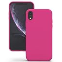 YATWIN Silicone Back Case for iPhone XR, Soft-Touch Phone Back Cover for Apple iPhone XR - Magenta gallery image