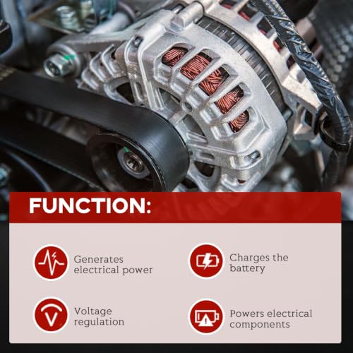 Image of 15768830 300A High Output Alternator Compatible with 2000-2006 Chevy Tahoe