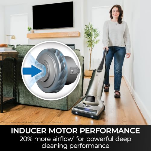 Kenmore Elite 31150 Pet Friendly Bagged Upright Beltless Vacuum w/Pet Handi-Mate, Triple HEPA, 3D Inducer Motor, Telescoping Wand, 5-Position Height Adjustment, 3 Cleaning Tools-Silver - image 5