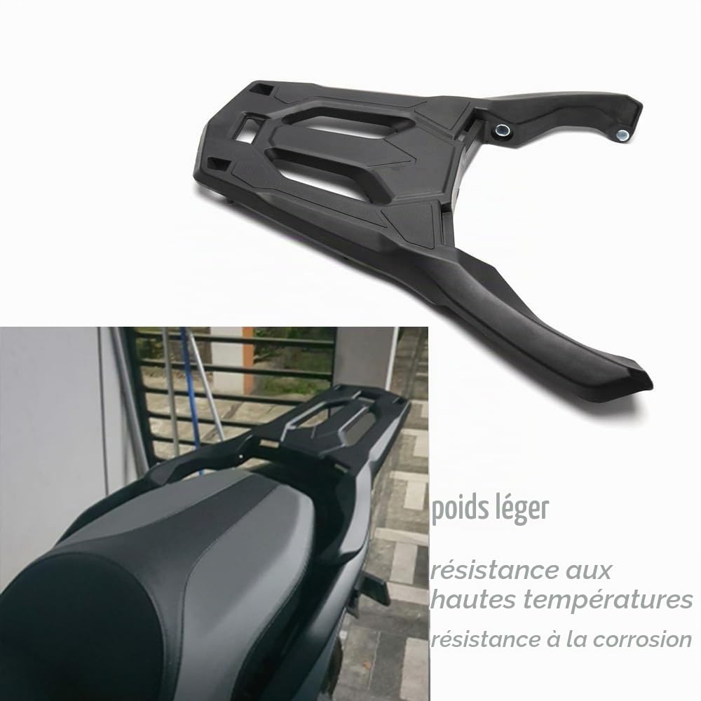 Support de Valise Porte Bagages arrière pour Moto Compatible avec Honda ADV350 ADV 350 Forza125 Forza250 Forza300 Forza350 Forza 125 250 300 350