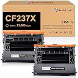 SINOPRINT CF237X Cartucce toner di ricambio compatibili per HP 37X per HP Enterprise M607n M607dn M608dn M608n M609dn Enterprise Flow MFP M631h M632z M632 M632h M631 M631dn (nero, confezione da 2)