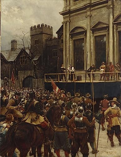 Whitehall Th Januaryby Ernest Crofts affiches sur toile salon deco retro
