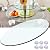 KDLKCT6 Table Top Tempered Glass 16 Inch 18 Inch 20 Inch 22 Inch 24 Inch 30 Inch Dining Table, Coffee Table, Home, Office Round Glass Table Top, Clear, Plate Glass, Polished Edge, 0.35 Inch Thick