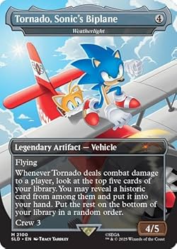 【MTG】SECRETLAIR x SONIC THE HEDGEHOG　4個 Secret Lair x Sonic was just announced! 💙💨 This is not a drill