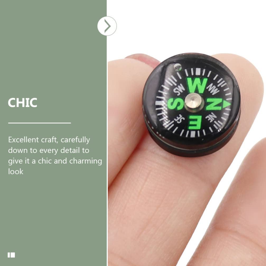 Lot De 10 Mini Boussoles Pour Enfants - Porte-clés Boussole