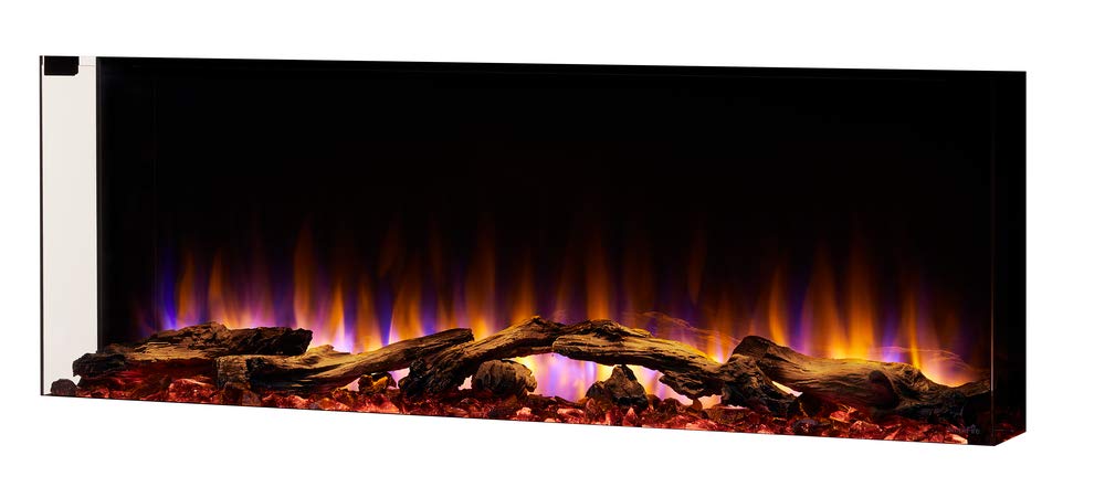 SIMPLIFIRE43-Inch Scion Trinity 3-Sided Linear Electric Fireplace (SF-SCT43-BK)