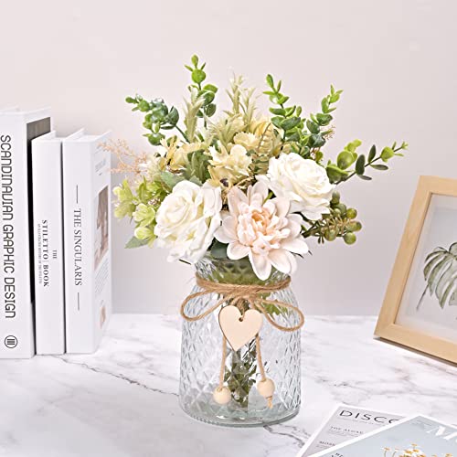 Yorkmills Artificial Flowers with Vase - Image 2