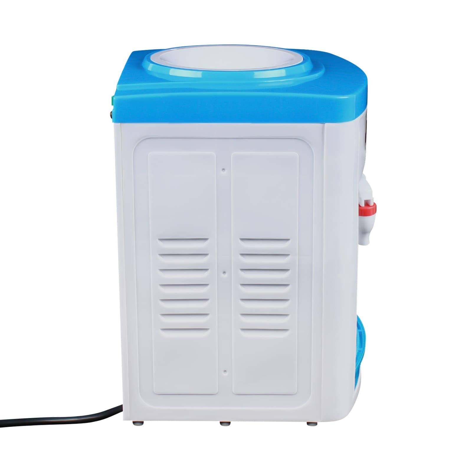 Distributeur d'eau Chaude/Froide, Compact (25,5x23,5x33cm), Coque PP & Acier Inoxydable, Compatible avec Bonbonnes d'eau de 4,5 à 18,9L, Économe, pour Bureau, Maison