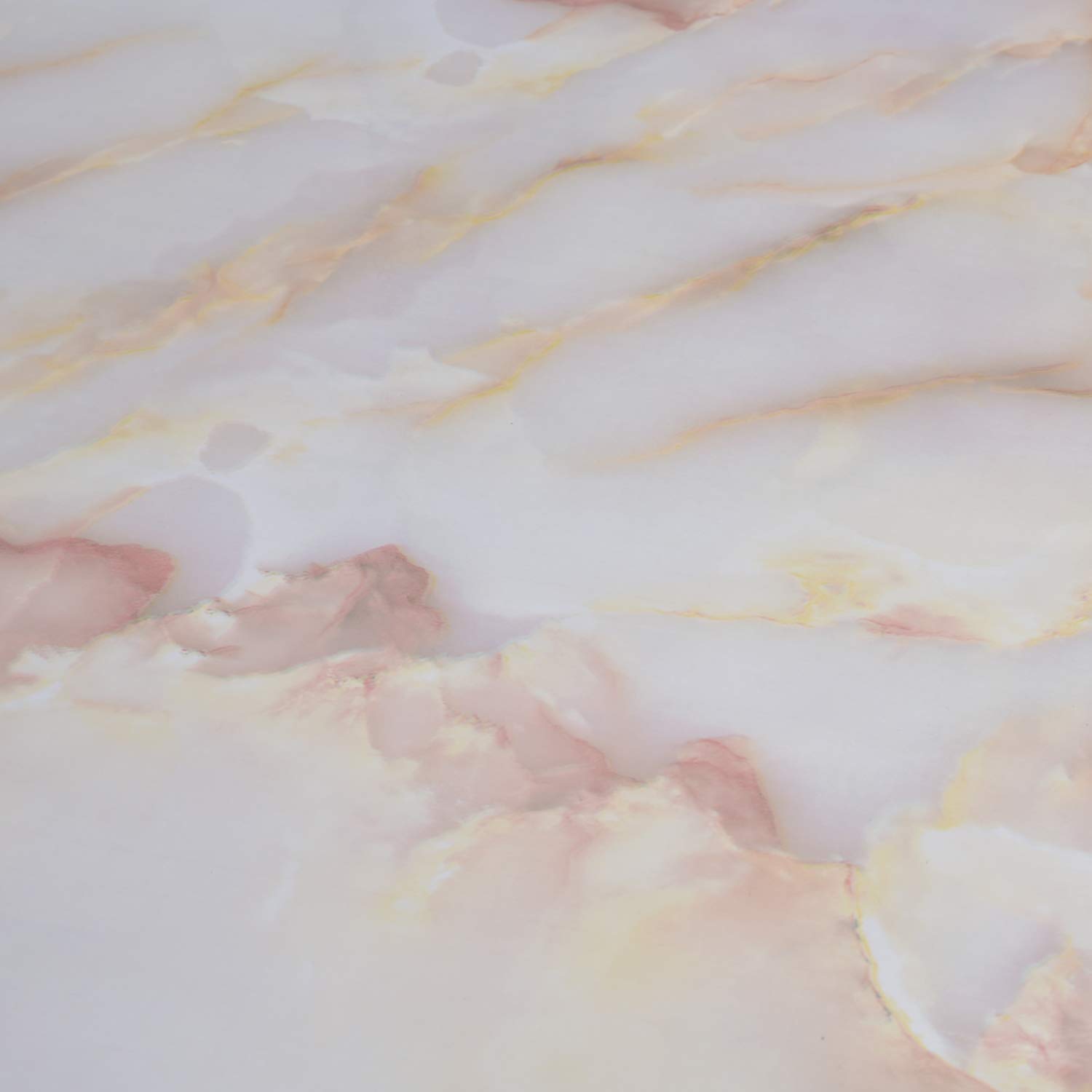 RHYDON Marble Contact Paper Countertops - Self Adhesive Shelf Drawer Liner - Decorative Contact Wallpaper - Waterproof, Peel and Stick, Easily Removable (24" x 78.74", Matt) 3