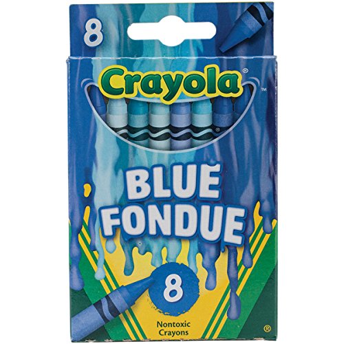 Crayola Meltdown Crayons (8 Pack), Blue Fondue