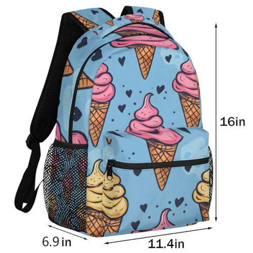 Mochila de helado con compartimento acolchado para portátil y espalda transpirable 2