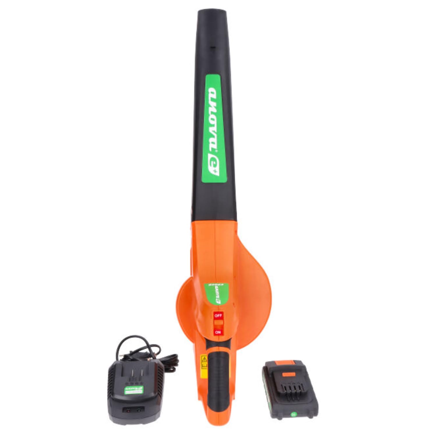 anova - Soplador Batería E+ 20V | Velocidad Motor 12000 RPM | Volumen Aire 10 m³/min | Autonomía 16 min | Peso 1,3 kg | para Limpieza de Hojas, Recortes y Restos en Jardines y Aceras | Diseño Robusto