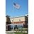 25 FT In Ground Heavy Duty Commercial Grade Tapered Flag Pole Flagpole WindStrong Comes with Deluxe Top Truck For Business Government and Residential Made in The USA Holds Two Flags