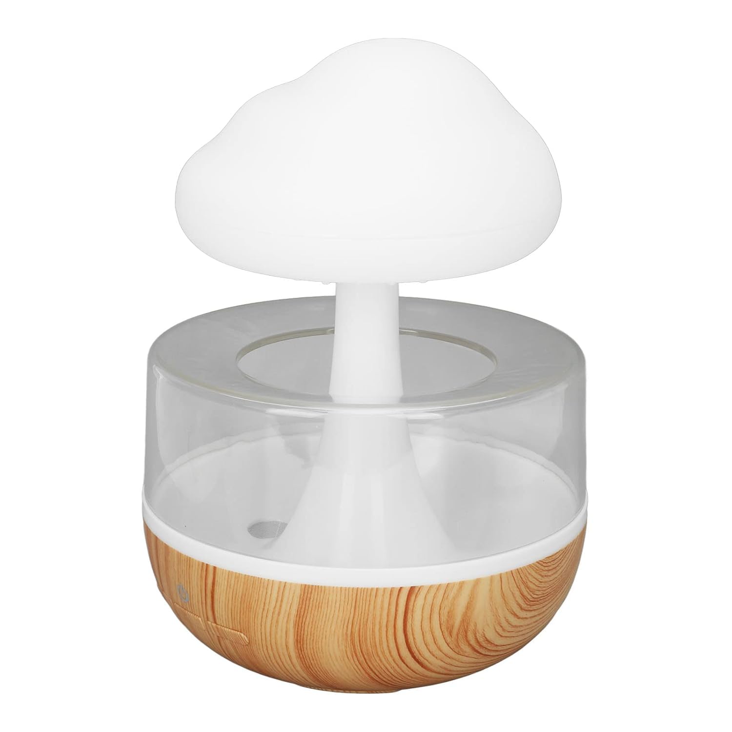 APURK Rain Cloud Humidifier Water Drop Mushroom lamp Raining Cloud Night Light Desk Bedside Cloud Lights for Sleeping Relaxing Mood with Essential Oil Diffuser(pack of 1) Multicolor-image-27
