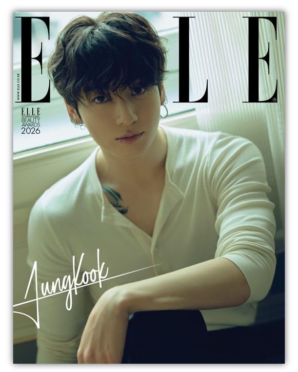 Amazon.co.jp: 韓国 ELLE KOREA 2026年 1月号 [ 表紙 : ジョングク