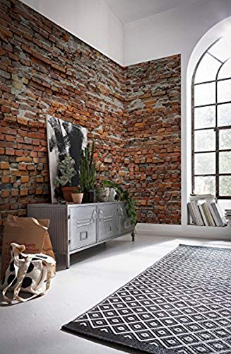 Komar Xxl4-025 Bricklane Wall Mural, Neutral #TOP21