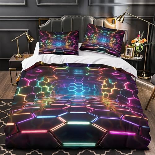 Parure de lit marine vintage en microfibre Super King douce - 2