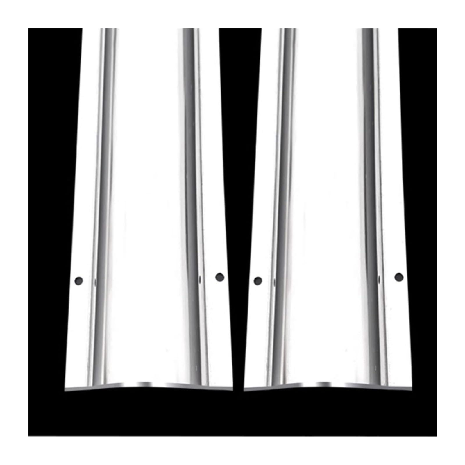 2 Piezas De Pasacables De Acero Inoxidable Para Cables, Protector De Suelo Para Cables Resistente A Tropiezos De 1 M De Longitud, 12 15 20 30 Mm Canaleta Recortable De Altura Para Cables Eléctricos(A)