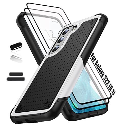 Coque Samsung S22 antichoc certifiée chutes 3,7m et angles renforcés