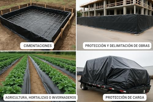 Opiniones de Plastico negro los 10 mejores. 3 Imagen adicional