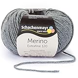 Lieferumfang: 1x Schachenmayr Merino Extrafine 120, 50g / Pflegeleichter Allround-Klassiker aus reiner Schurwolle / Garn erhältlich in verschiedenen Farben / Maschenprobe: 10x10 = 22Mx30R