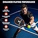 ZhengVolve T300 Raw Carbon Fiber Pickleball Paddle, 16mm Polypropylene Honeycomb Core, Elongated Anti-Slip Handle with High Grit for Spin, Pickleball Racket for Beginner to Expert Players