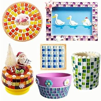 ガラスタイル2個セット　ぴぃすけ屋 ガラスタイル2個セット ぴぃすけ屋 Amazon.co.jp: モザイク