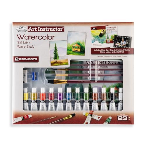 Royal Art Instructor Set Pdq Water Color (Pack of 6)