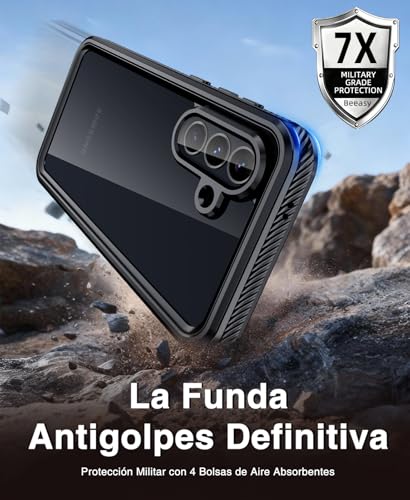 Funda Impermeable Samsung A57 con Carcasa Blindada de Alta Resistencia 5
