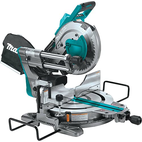 Image of Makita 40V Max XGT Brushless Cordless 8-1/2 in. Dual-Bevel Sliding Compound Miter Saw, AWS Capable (Tool Only)