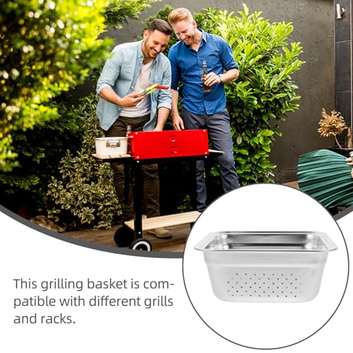 Panier à griller en acier inoxydable Veemoon robuste pour une cuisson extérieure parfaite - 8