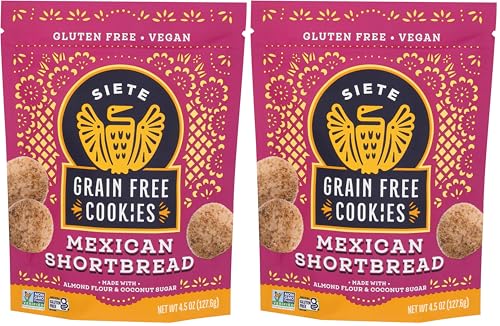 Siete Grain Free Mexican Shortbread Cookies (Pack of 2) image 3