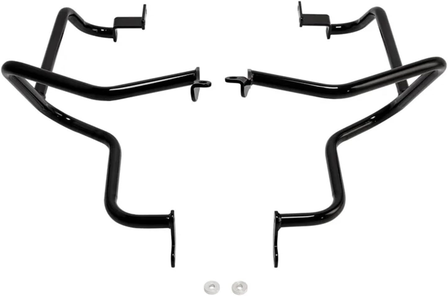 Motorcycle Saddlebag Crash Bars Rear Highway Protection for BMW R18 B 2021-2025(Black)