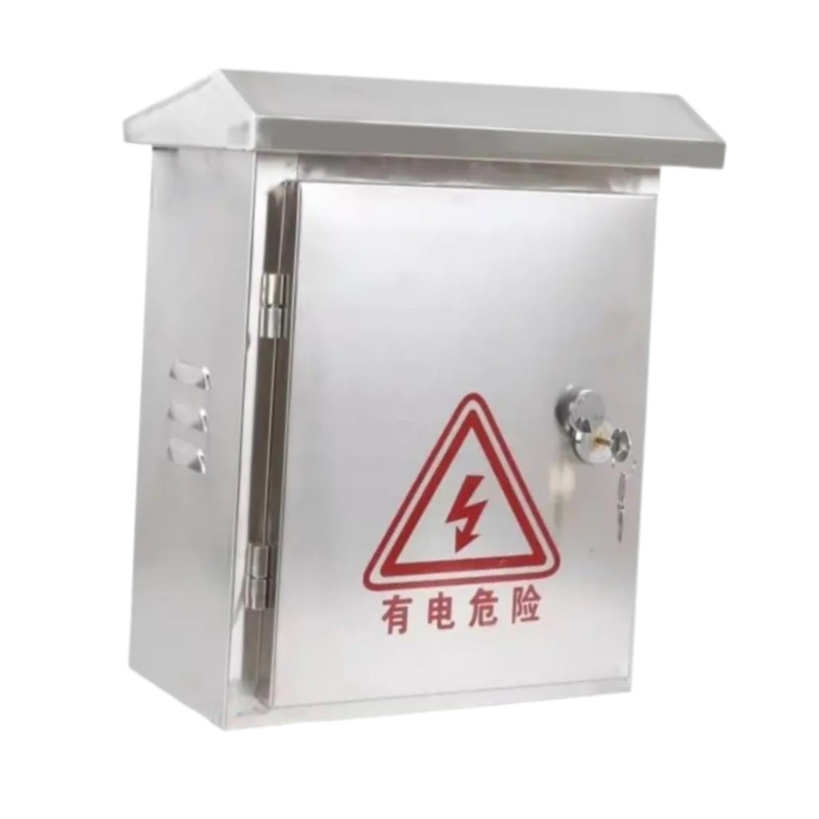 Caja de Conexiones eléctrica Exterior Impermeable con Cerradura para Dispositivos electrónicos, Resistente a la Lluvia y al Polvo, y para proyectos electrónicos de