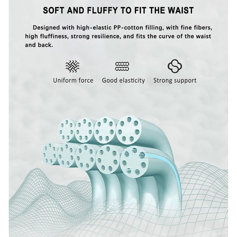 QTANZIQI Almohada de Lectura Triangular: cojín de Apoyo Lumbar Multifuncional, Almohada de Respaldo Grande para sofá, cabecera, Acogedor cojín de Esquina para Lectura y relajación.