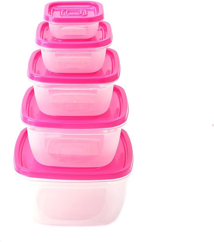Food Storage Container Plastic BPAFree Lids LeakResistant