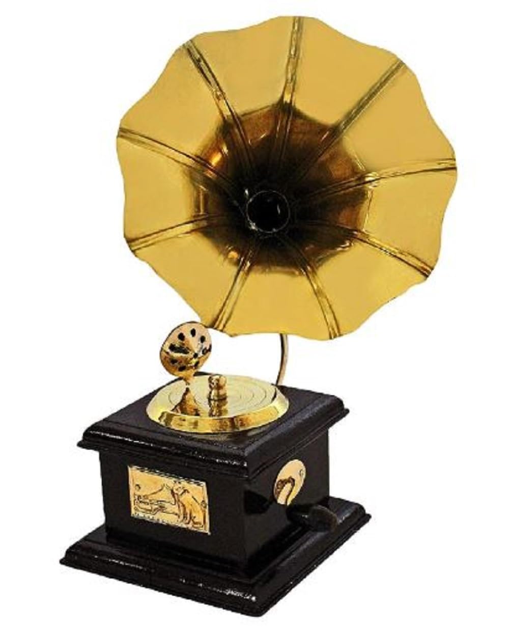 USA Deals 365 - Gramófono de chupete vintage hecho a mano para decoración del hogar