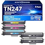 VIPGOOD TN247 TN-243CMYK Cartouches de Toner Compatible pour Brother TN247 TN243 pour DCP-...