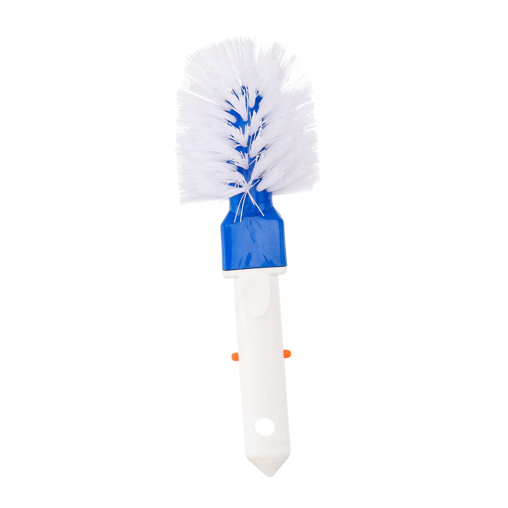 HEMOTON Pool Cleaning Brush Handheld Corner Pool Brush Steel Bristles Swimming