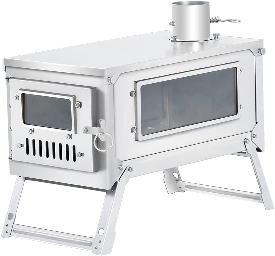 Soomloom Titanium Folding Wood Stove with FIERY Guinea | Ubuy