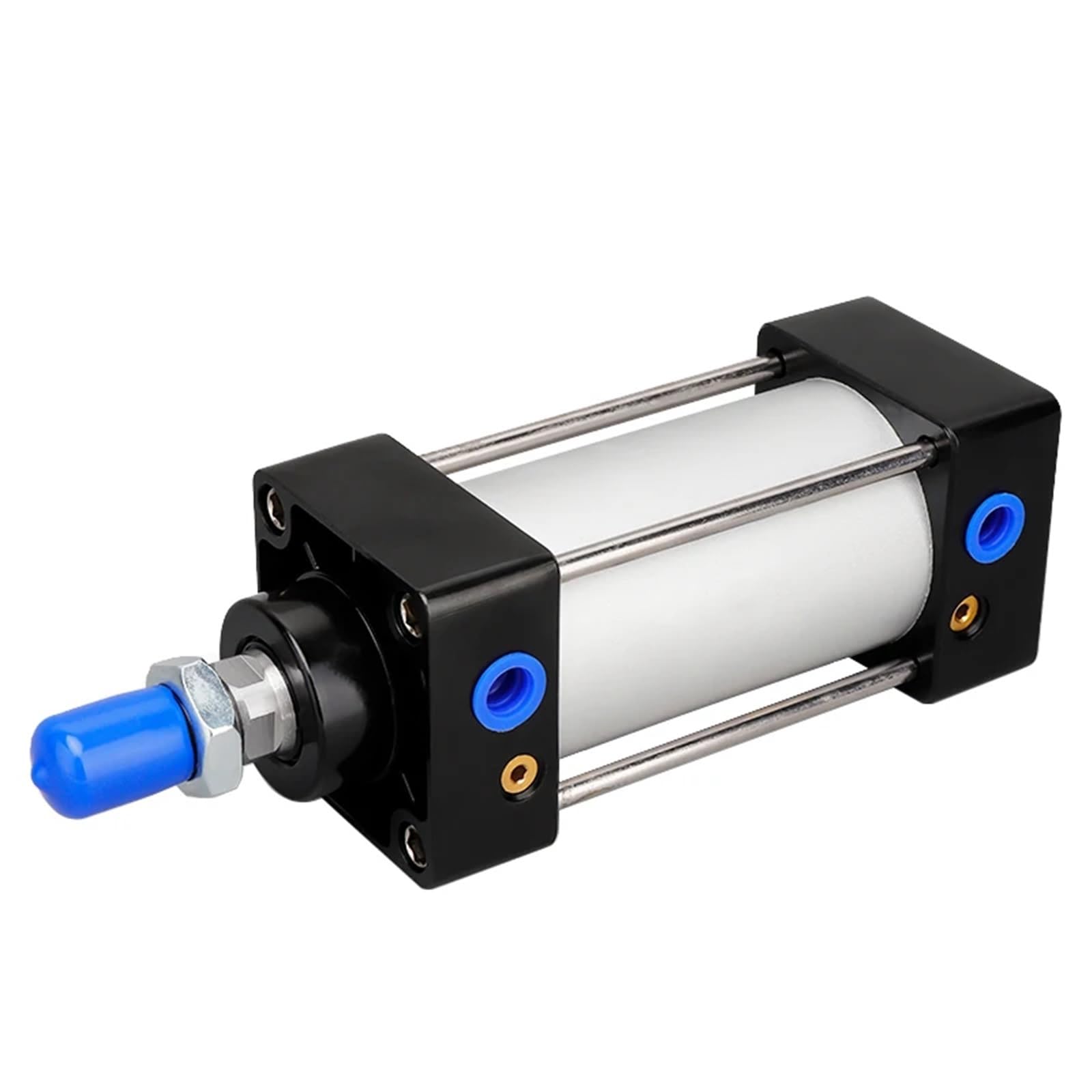 Otwór cylindra pneumatycznego 32/40/50/63/80/100/125 mm dwustronnego działania pneumatyczne cylindry tłokowe narzędzia 25/50/75/100/200/500 mm (skok 75 mm, otwór 32 mm)