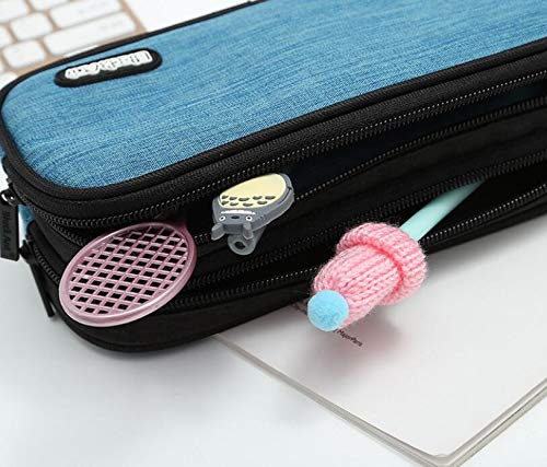 Kawaii – trousse à crayons 3 couches, joli sac à stylos, grande capacité, pochette de rangement coréenne pour étudiants, fournitures de papeterie de retour à l'école 21 Kawaii – trousse à crayons 3 couches, joli sac à stylos, grande capacité, pochette de rangement coréenne pour étudiants, fournitures de papeterie de retour à l'école 21
