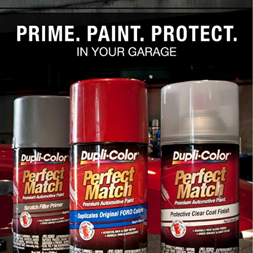 Image of Dupli-Color EBTY16127 Perfect Match Automotive Spray Paint - Toyota Stellar Blue Pearl, 8L7 - 8 oz. Aerosol Can
