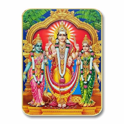 Image of SAF Divine Ram Darbar Wall Art with Table Top Stand & Wall Hanging Hole | Premium MDF Religious Painting for Mandir Living Room Bedroom Office Home Decor Gift SK-02