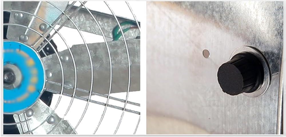 Robuster Standventilator, einstellbare Geschwindigkeit, großer Luftstrom, leistungsstarke Kühlung für Fabrik, Landwirtschaft und landwirtschaftliche Nutzung