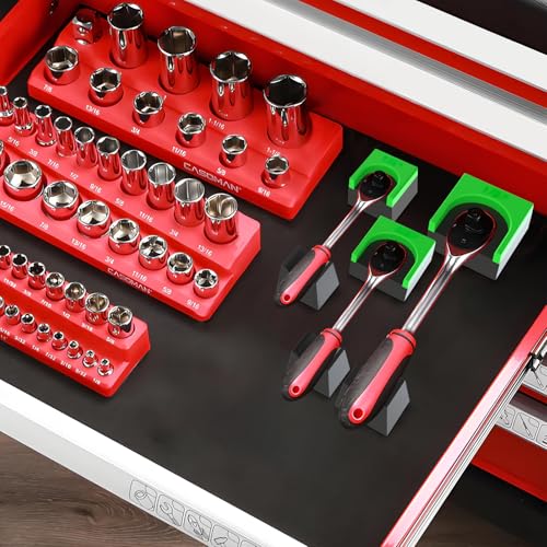 Image of Ratchet Organizer Kit-3 Pack Set with Strong Magnets (Green /Black)