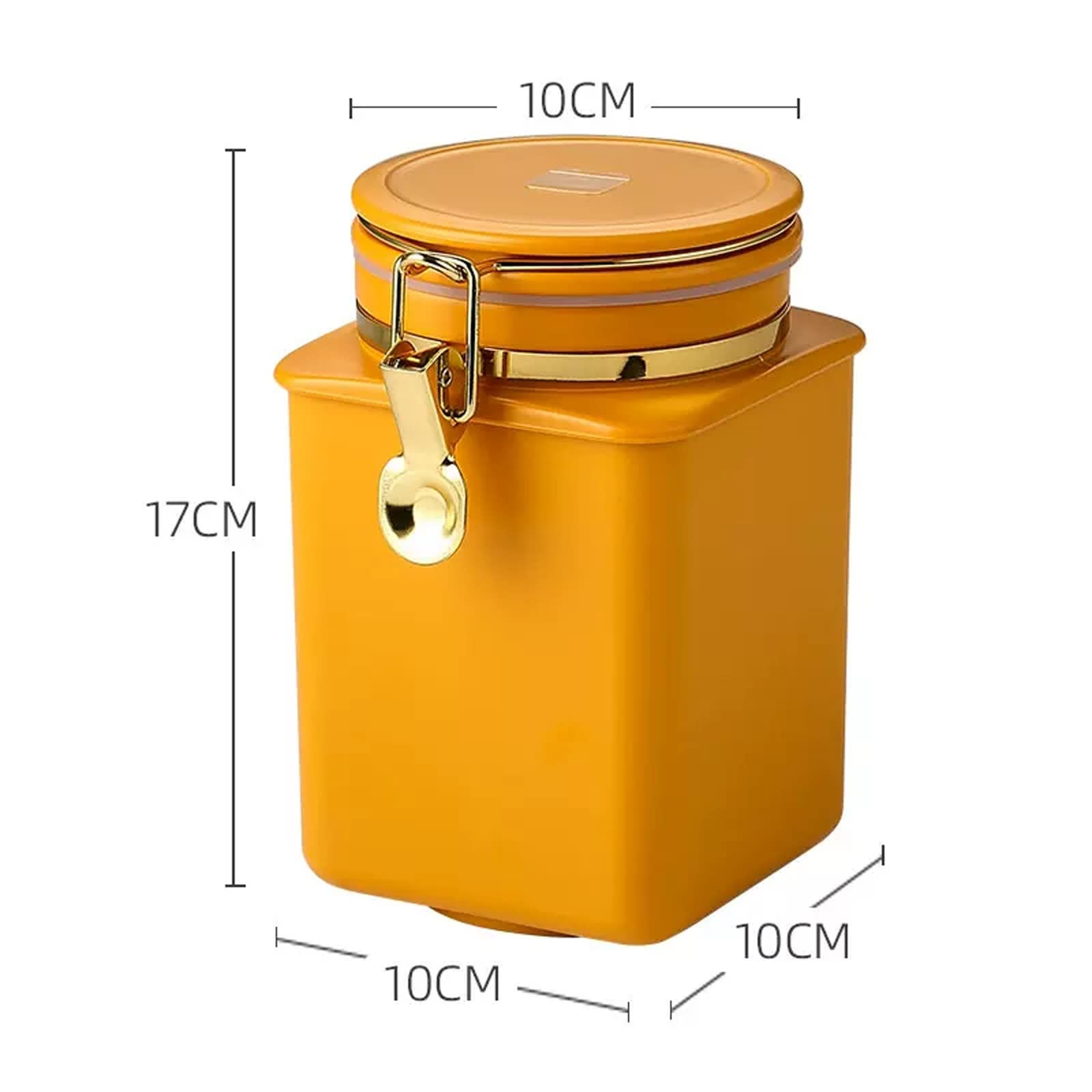 Teekanister Luftdichter Teedose-Kaffeebehälter, unidirektionale Entlüftung, versiegelte Dosen, luftdichter Behälter, Tee-Kaffeedose 37 Unzen (1,1 l), geeignet for große Mengen Tee, Kaffeebohnen, Nüsse