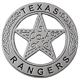 Patch Force Texas Ranger Jacket Vest Hat Pin - 2 Inch P232
