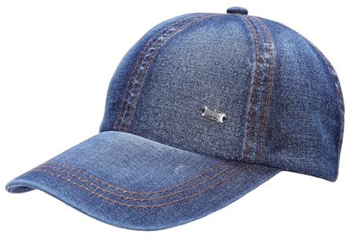 Leoodo Herren Damen Military Army Stil Cap aus Baumwolle verstellbare Sonnen Kappe für Wandern und Sport, Mütze Farbe 2020:Jeans Navy Leoodo Herren Damen Military Army Stil Cap aus Baumwolle verstellbare Sonnen Kappe für Wandern und Sport, Mütze Farbe 2020:Jeans Navy